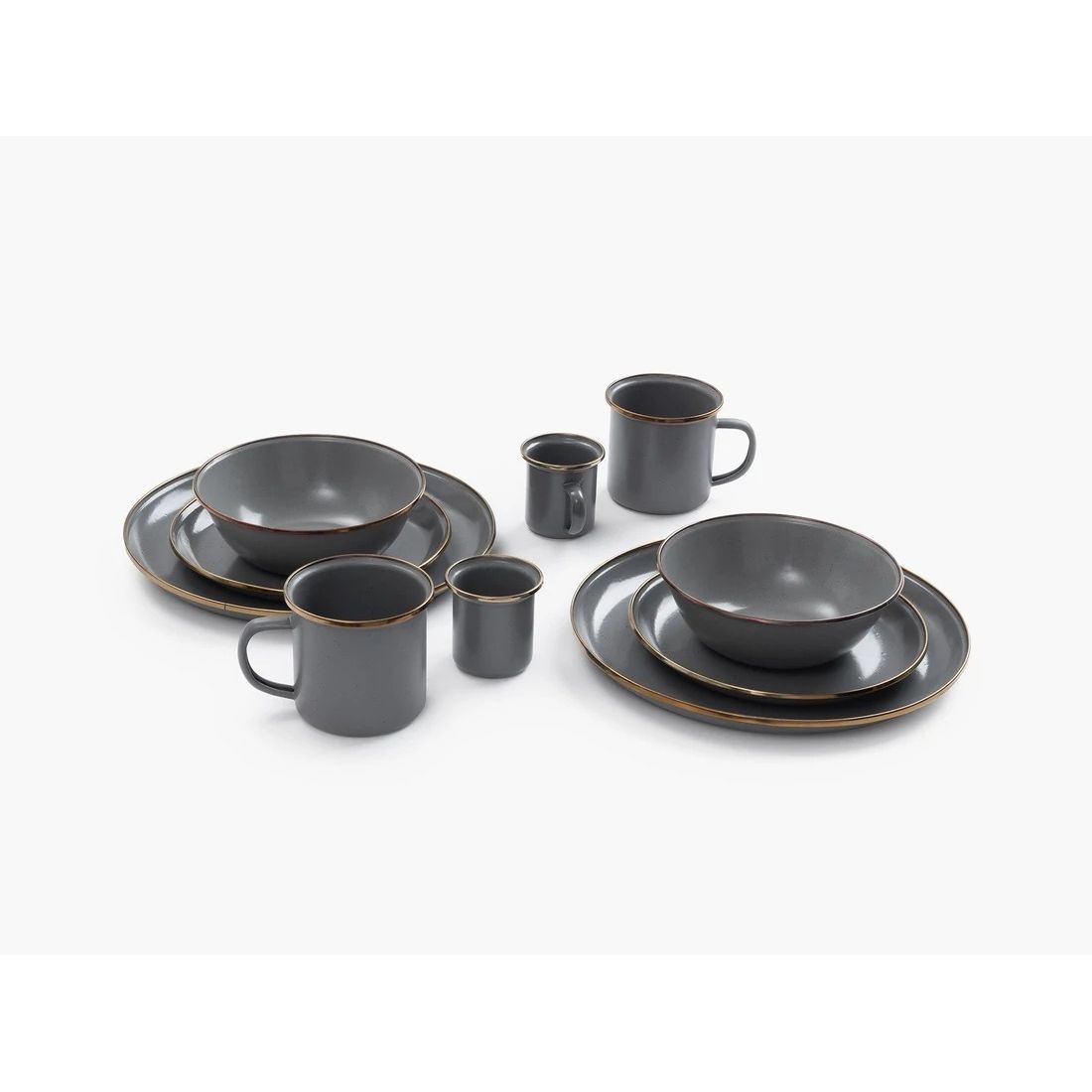 Slate Gray Enamel Wares - Outdoor Supplies - OSE Online