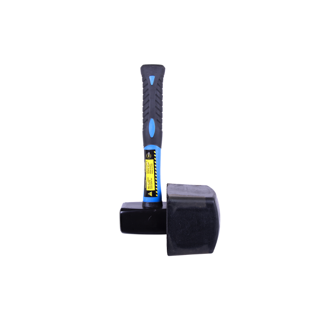TOOLWAY RUBBER MALLET SLEDGE HAMMER 3 LBS