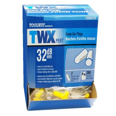 Toolway Ear Plugs Case 200pcs