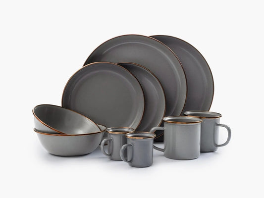 Slate Gray Enamel Wares - Outdoor Supplies - OSE Online