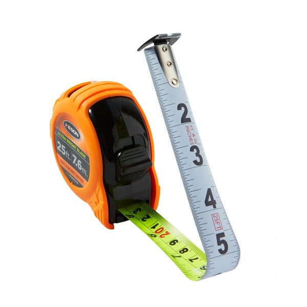 Keson Ultra Bright Blade Short Tape Measure 25'
