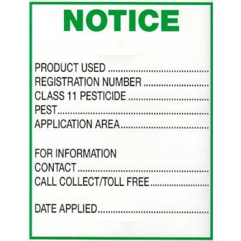 Notice Residential - 100 Signs - Outdoor Supplies - OSE Online